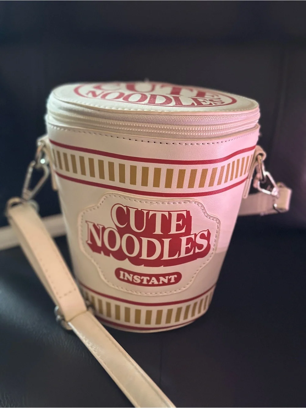 Cute noodles instant Crossbody Bag